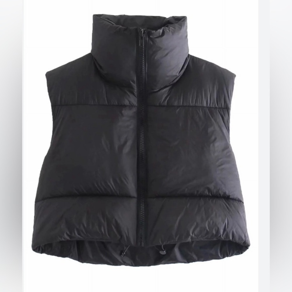 Women’s Winter Crop Puffer Vest